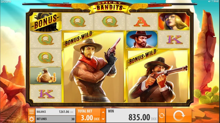 Игровой автомат «Sticky Bandits» от казино Вулкан