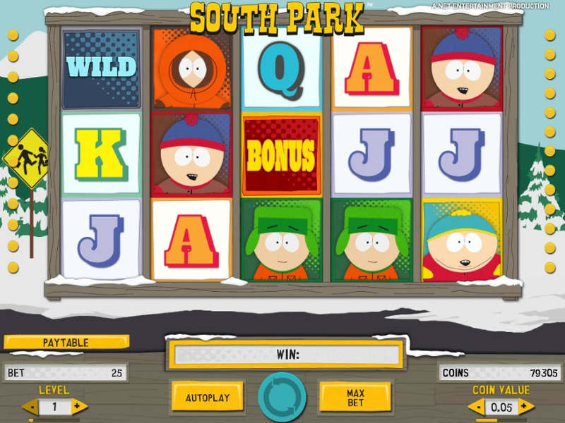 Слоты «South Park» на официальном сайте казино Х