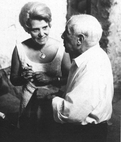 Пабло Пикассо и Сюзанна Рами