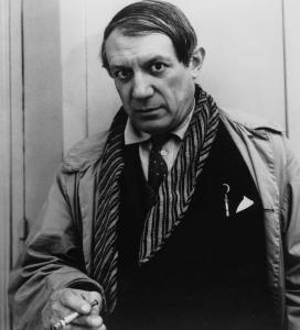 Пабло Пикассо в Париже. Фото 1937 г