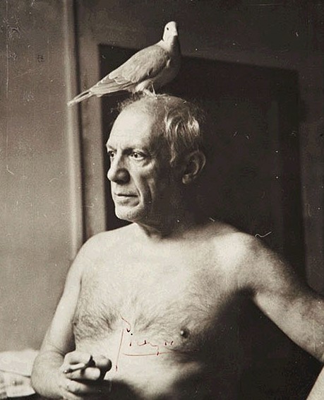 Пабло Пикассо. Фотограф Джеймс Лорд, 1945 г