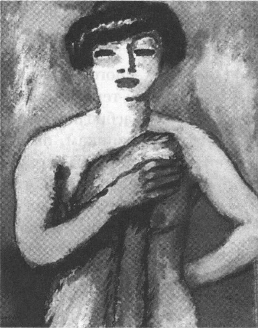 Ван-Донген. Портрет Фернанды Оливье. 1905. Холст, масло, 39x32