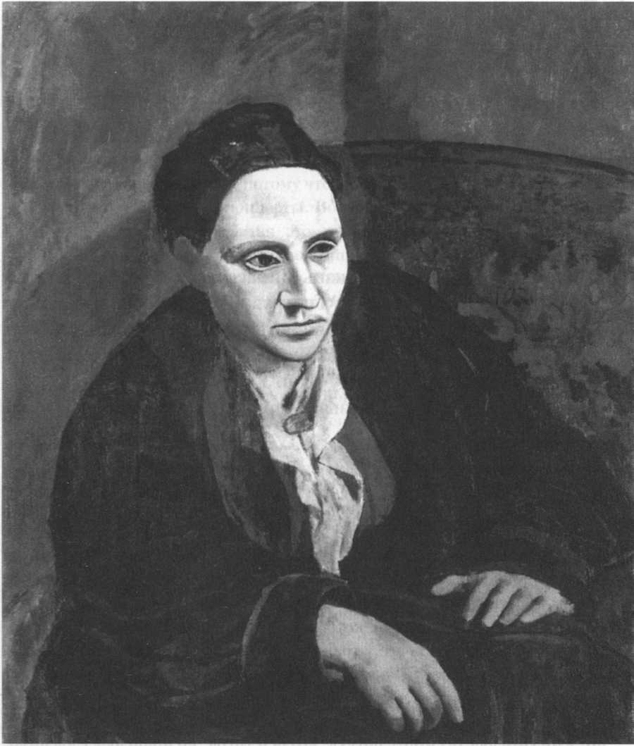 Портрет Гертруды Стайн. 1906. Холст, масло, 39x32