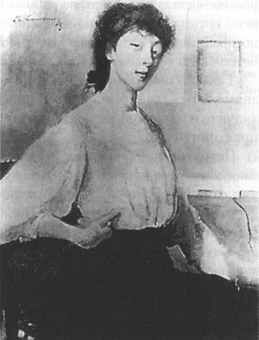 Мари Лорансен. Автопортрет. 1909