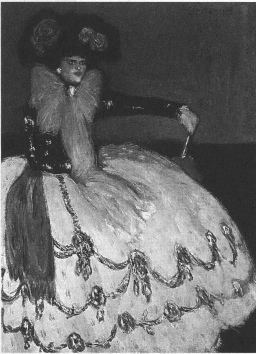 Дама в голубом. Мадрид, 1901. Холст, масло. 52x39