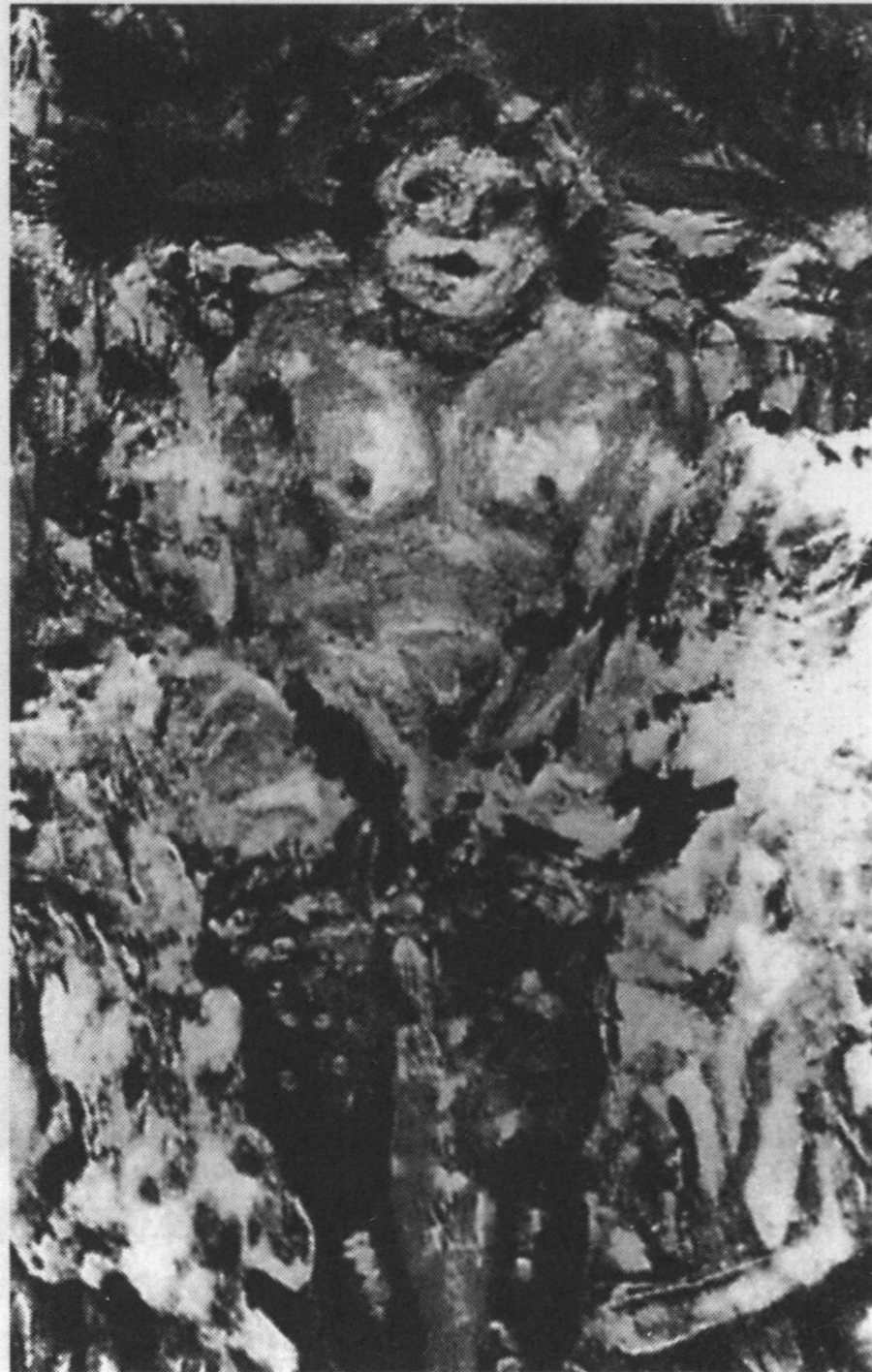 Женщина в чулках. 1901. Масло, 25x19
