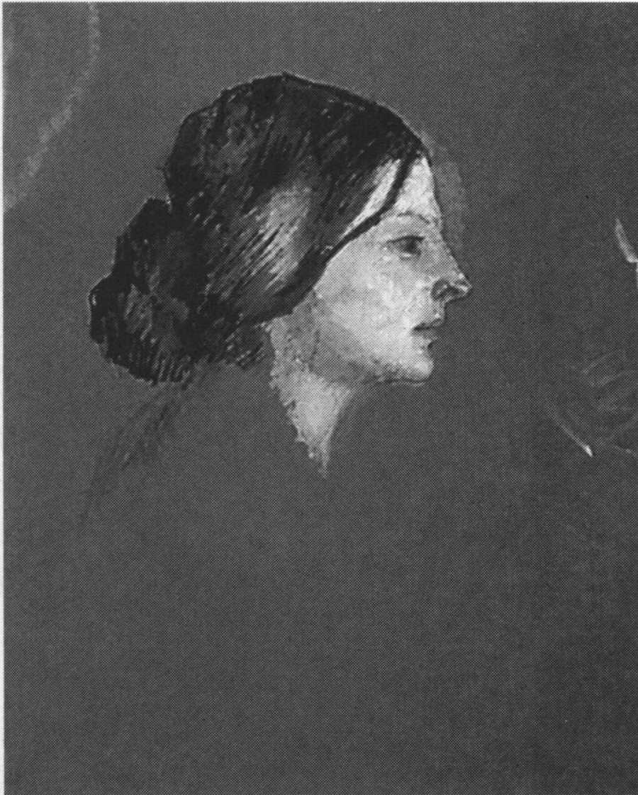 Портрет Мадлен. 1904. Картон, пастель и гуашь, 26x20