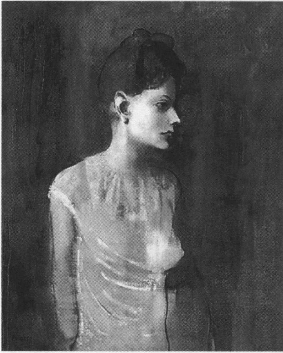 Женщина в рубашке. 1904. Холст, масло, 28x22