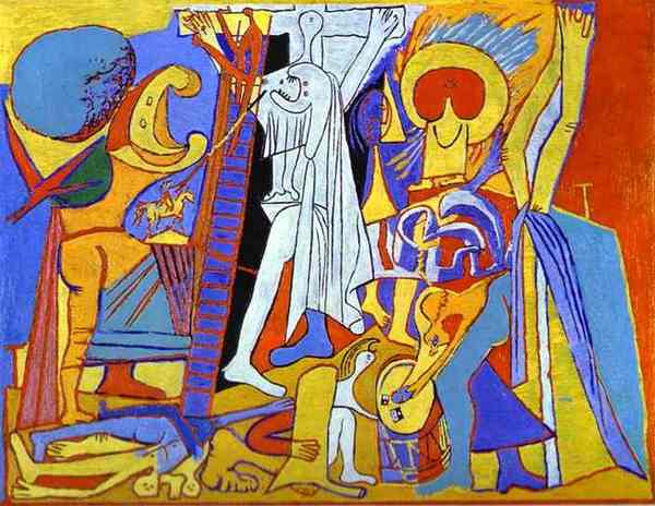 Пабло Пикассо "Распятие." (1930 год)