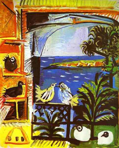 Пабло Пикассо "Голуби." (1957 год)