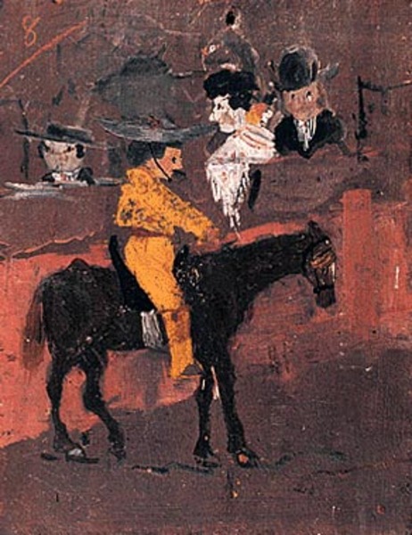 Пабло Пикассо "Пикадор." (1889 год)