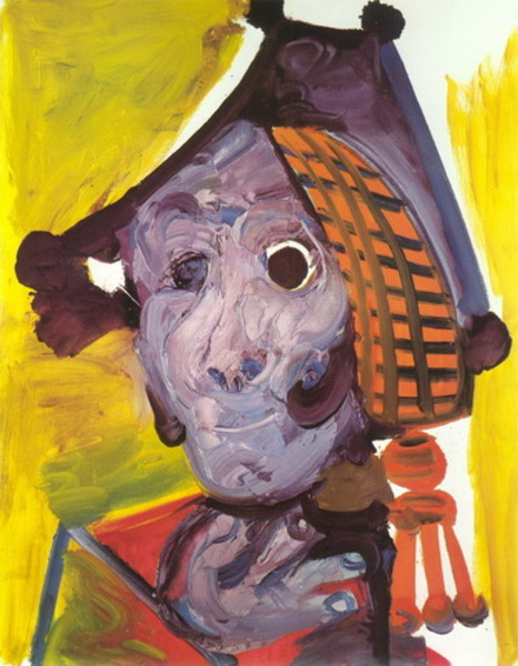 Пабло Пикассо "Голова матадора." (1970 год)