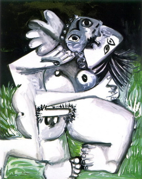 Пабло Пикассо "Объятия." (1969 год)