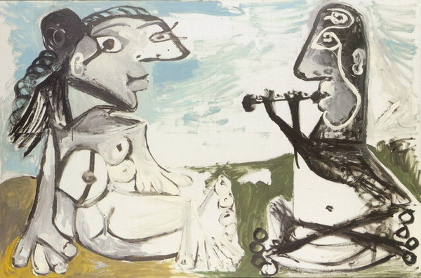 Пабло Пикассо "Серенада." (1967 год)