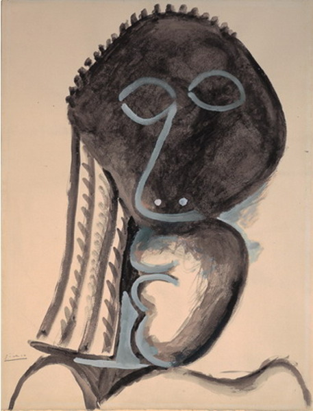Пабло Пикассо "Голова." (1972 год)