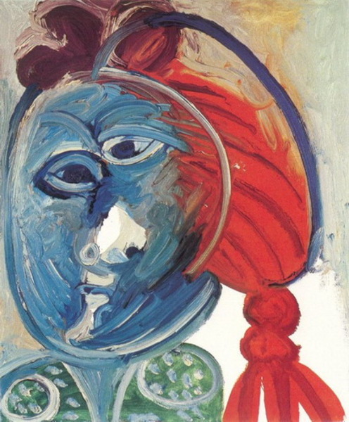 Пабло Пикассо "Голова 3." (1970 год)