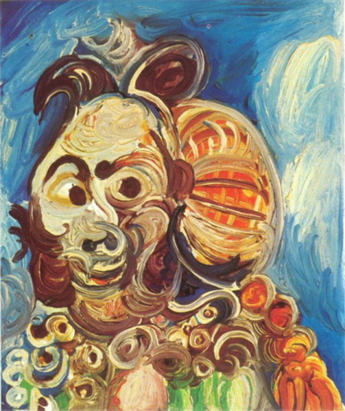 Пабло Пикассо "Голова  1." (1970 год)