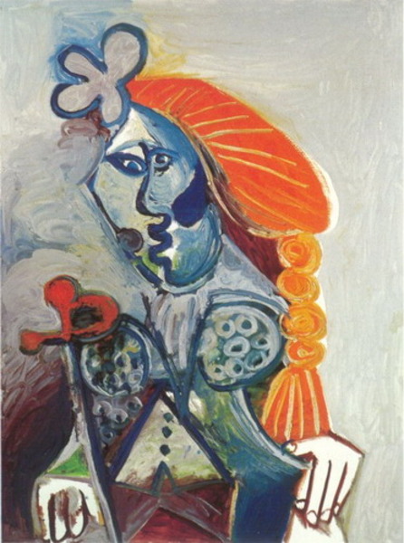 Пабло Пикассо "Бюст матадора." (1970 год)