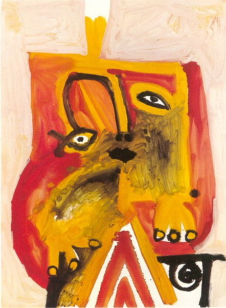 Пабло Пикассо "Персонаж 2." (1971 год)