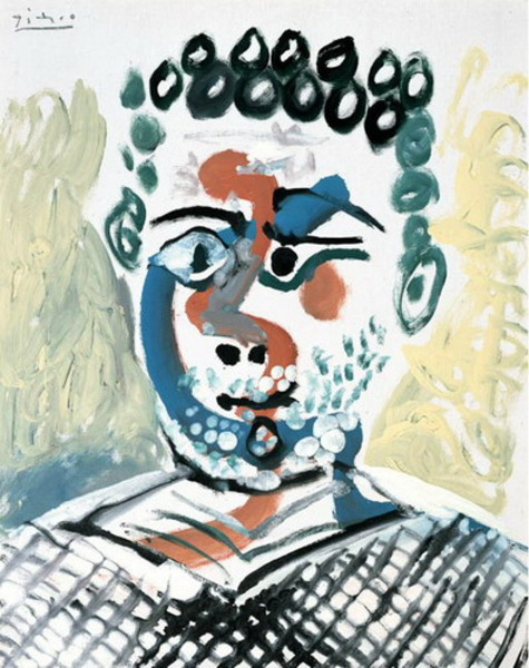 Пабло Пикассо "Бюст мужчины." (1965 год)