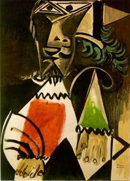 Пабло Пикассо "Бюст мужчины 5." (1969 год)