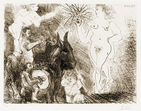 Пабло Пикассо "Венера." (1966 год)