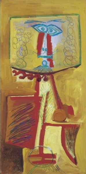 Пабло Пикассо "Мужчина с усами." (1970 год)