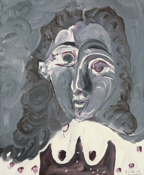 Пабло Пикассо "Портрет женщины." (1968 год)