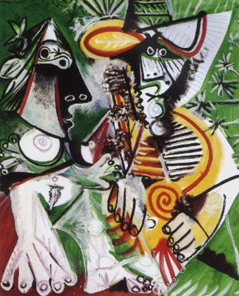 Пабло Пикассо "Мужчина и женщина 2." (1969 год)