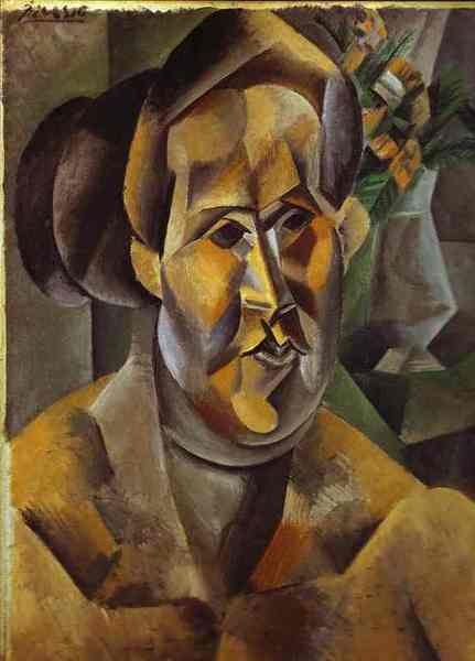 Пабло Пикассо "Портрет Фернарды Оливье." (1909 год)