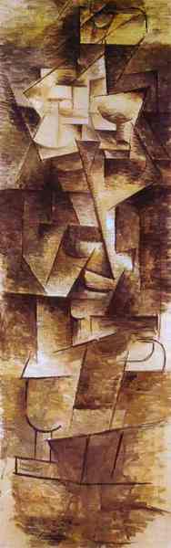 Пабло Пикассо "Обнаженная." (1910 год)