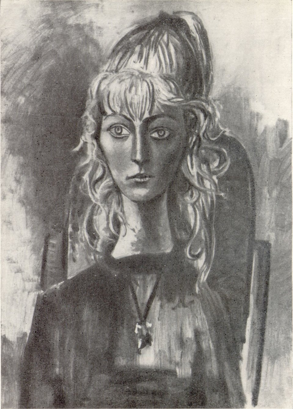 Пабло Пикассо. Портрет мадемуазель С.Д. 1954