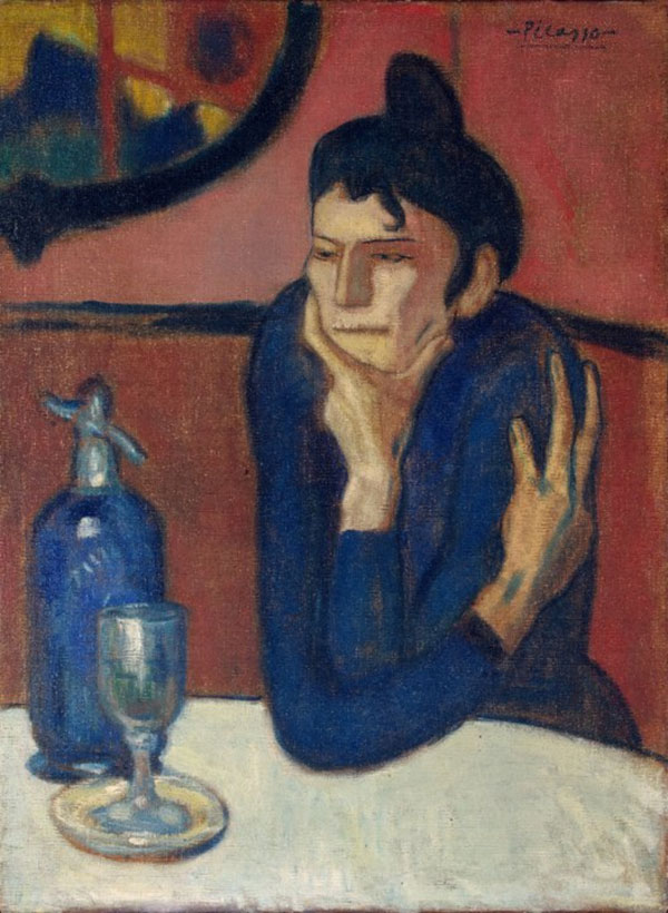 «Любительница абсента» (La buveuse d’absinthe) (1901)