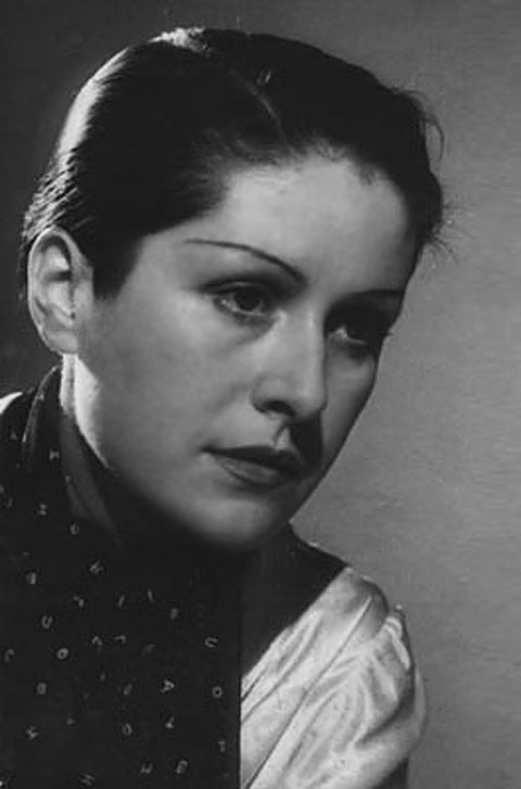 Дора Маар. Фото, автопортрет, 1935