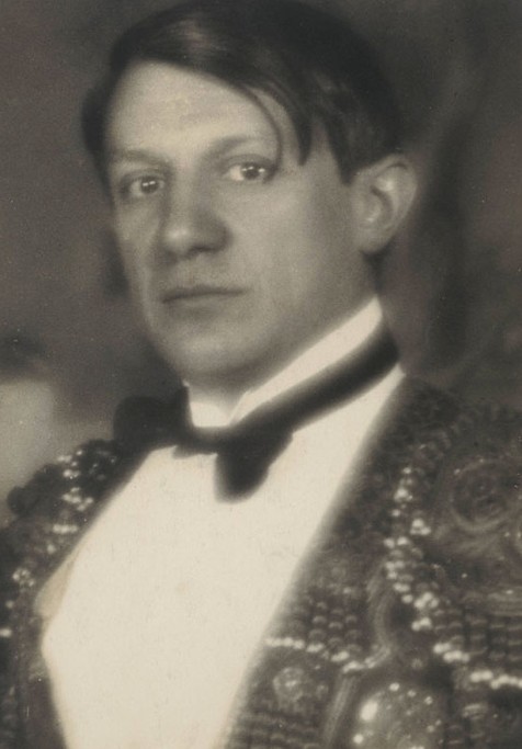 Пабло Пикассо. Фотограф Мэн Рэй. 1920