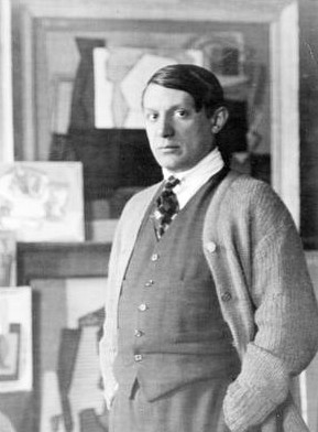 Пабло Пикассо. Фотограф Мэн Рэй. 1922